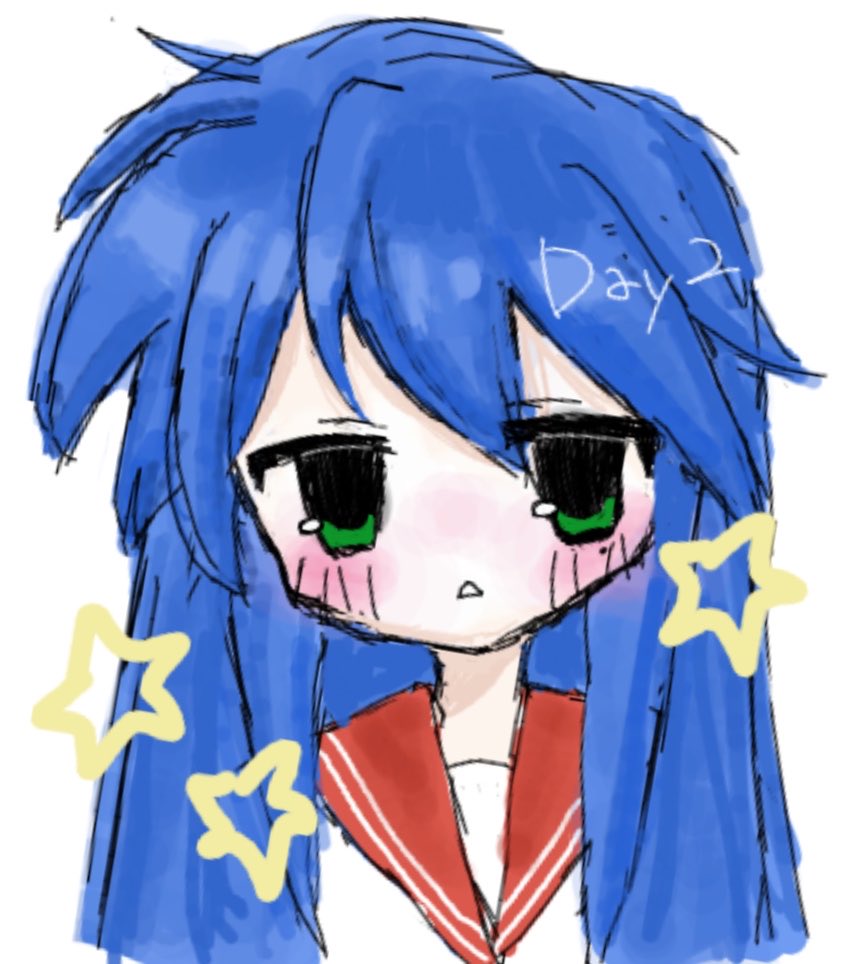 _tqllxy's tweet photo. Day 2
#100日チャレンジ
#らきすた https://t.co/f9tZGe0wbO