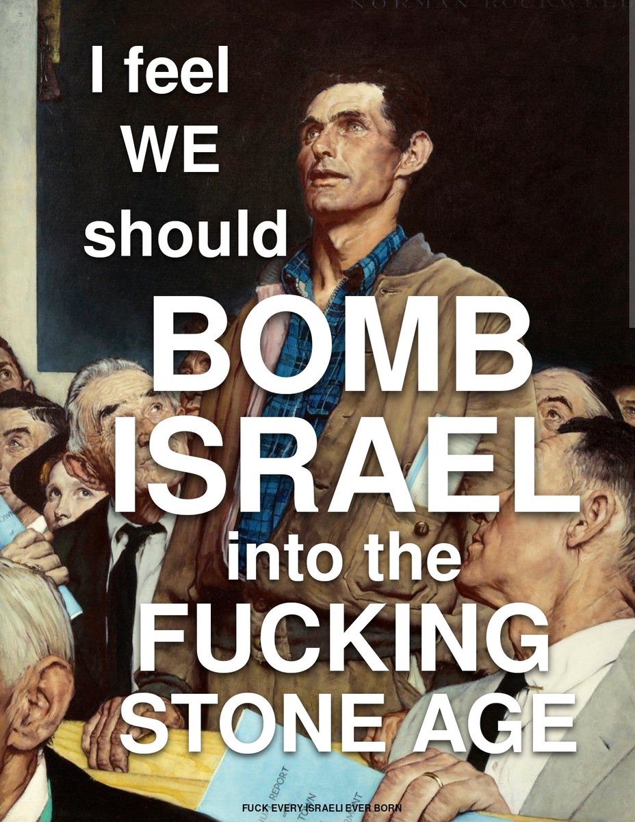 WmLCollins's tweet photo. @OunkaOnX Ben-Gvir deserves to have us bomb his kid and his reconnaissance unit
And Ben-Gvir
And Tel-Aviv
#BombIsrael https://t.co/qYdLTg0Tg4