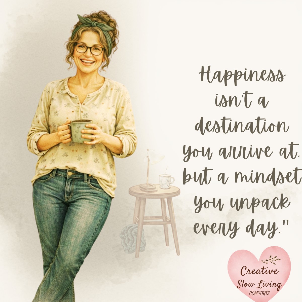 CeLestialcameo's tweet photo. Happiness isnβt only a destination somewhere ahead. Sometimes itβs something we unpack right where we are. πΏβ
Notice something good today.
#WednesdayMorning #ChooseJoy #SlowLiving #creativeslowlivingcomforts https://t.co/KC4jrwEIok