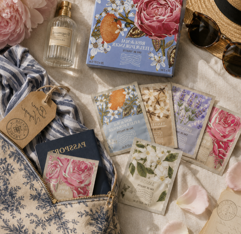 TheYoungGroupNY's tweet photo. No. 4 Fragonard Pochettes Parfumées:
A beautiful collection of 20 sealed, scented sachets in a variety of Fragonard scents. Large enough to use on several parts of the body. A long lasting fragrance, great for travel. Then slip the used sachet into the suitcase.

#beautymarketing https://t.co/ZhDxBfbj9C