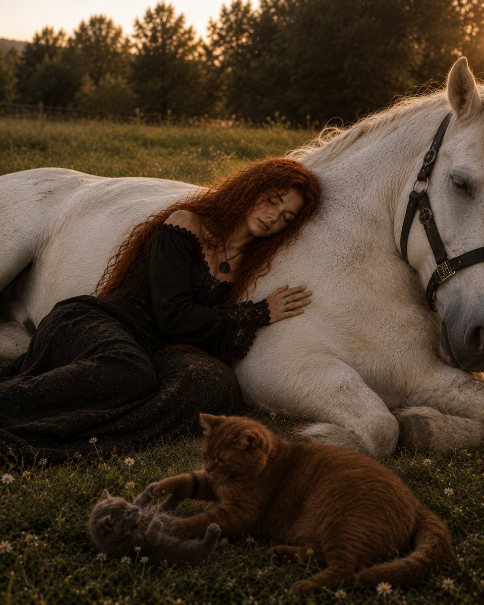 Cataleyadexfe's tweet photo. 🔮 — 

Me encanta pasar tiempo con ellos, y miren al nuevo gatito (es el gris) aún no tiene nombre.

#rp #freerol. https://t.co/9zElLcQXnE