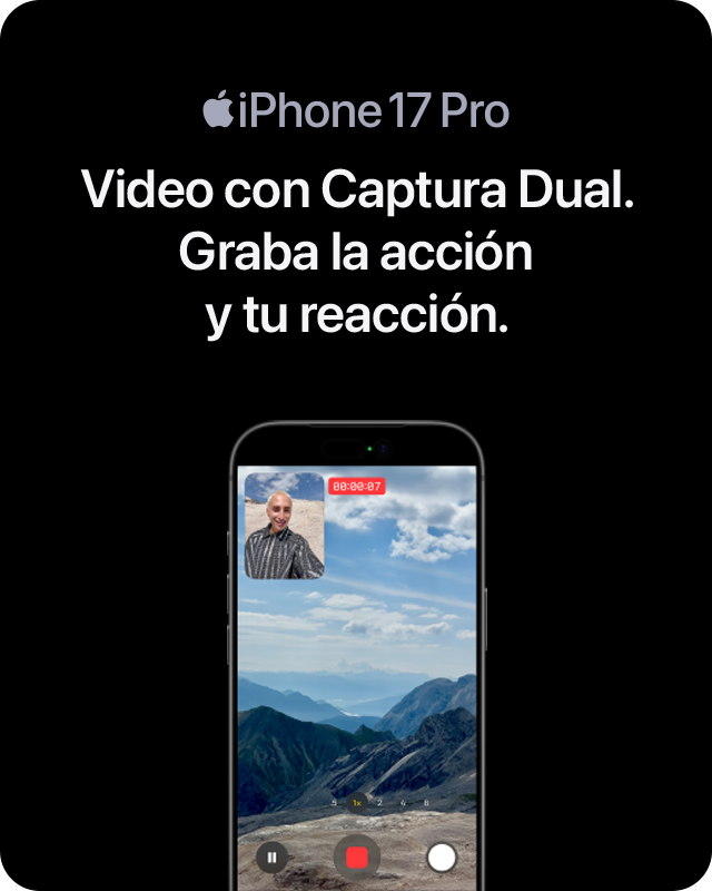 MacStoreMx's tweet photo. iPhone 17 Pro. Video con captura Dual.Graba la acción y tu reacción

Actualiza tu iPhone en MacStore. 

https://t.co/Kr5ZroryWD https://t.co/dcNkcXAURd