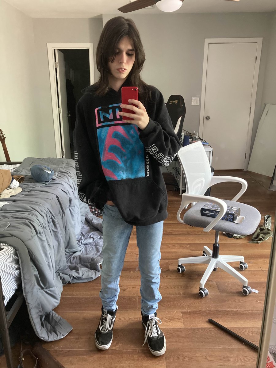 supermoon_xx's tweet photo. They always call me a conspiracy theorist, a racist, and a faggot- but they never say that my fit isn't hard. Girl hair, Ksubi jeans, and the Type 38 Arisaka. https://t.co/ZhzAvrWuC7