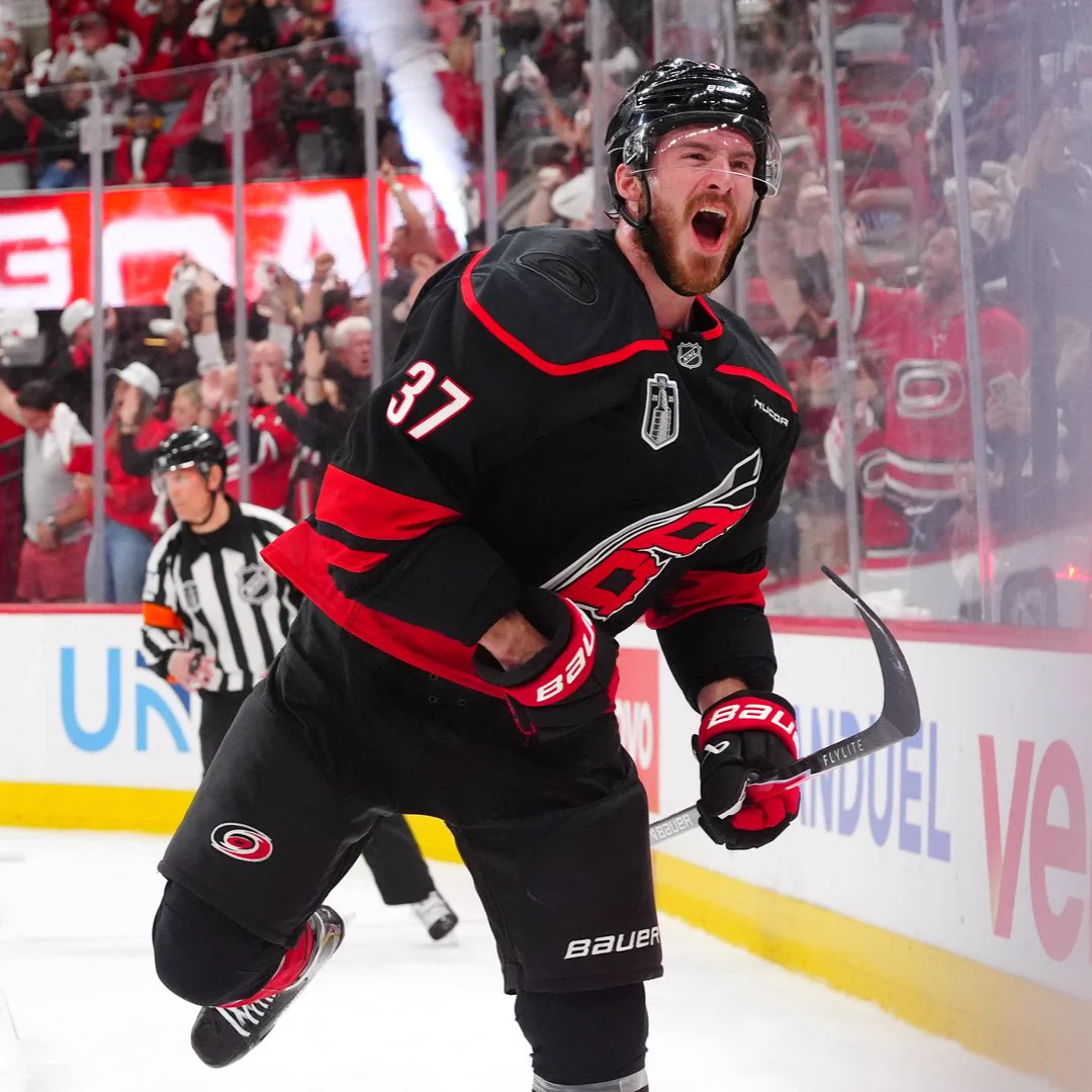 Photo of Svech celebrating 