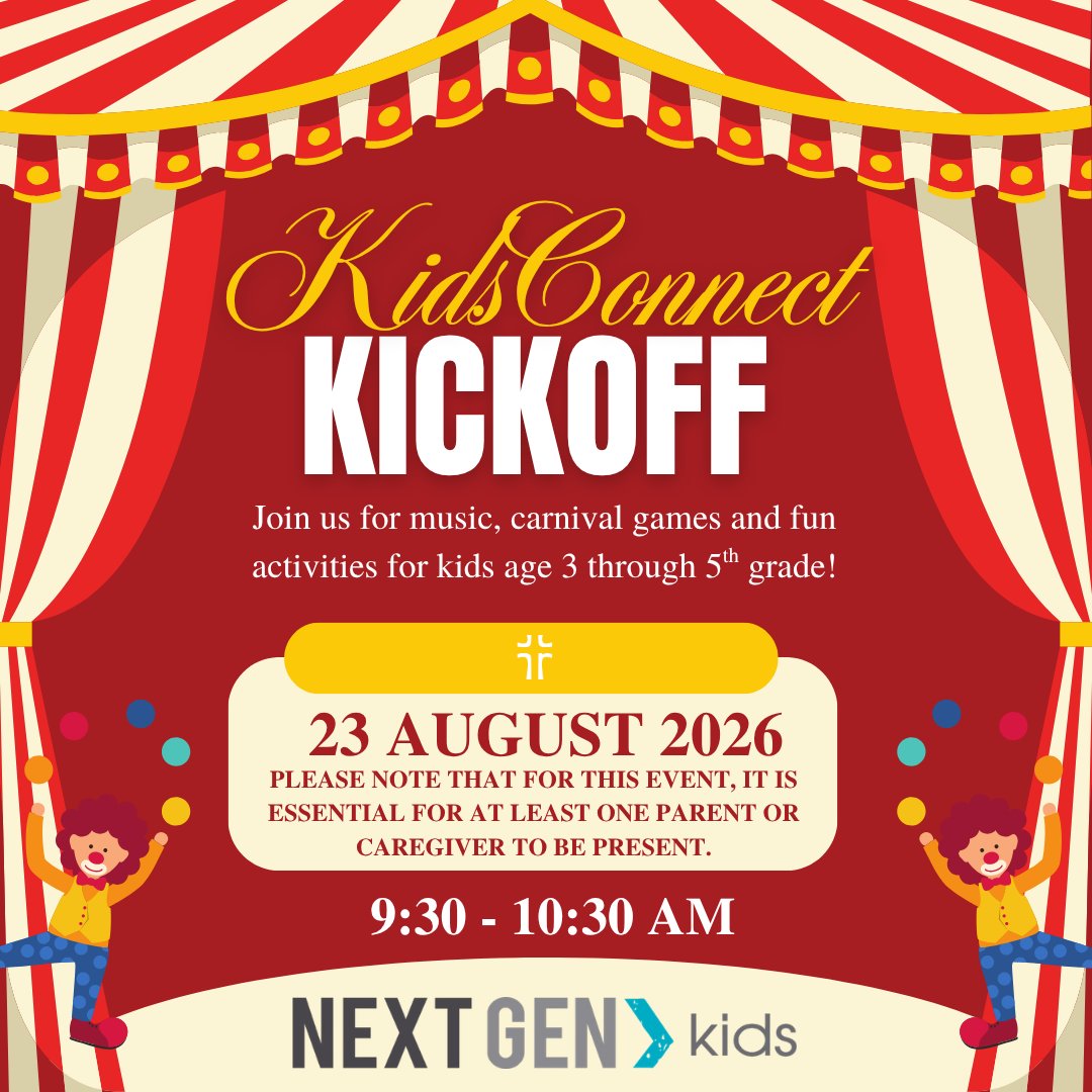 redeemerconnect's tweet photo. Kids ages preschool - 5th grade - join us for our Kids Connect Kick-off on Sunday, August 23 at 9:30 a.m. Join us for music, carnival games, and fun activities! https://t.co/4mPKh0lTgH