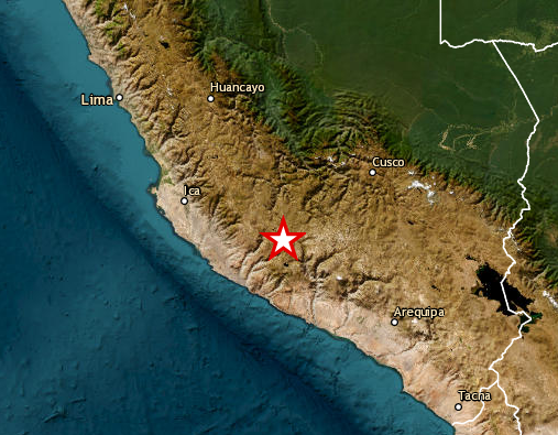 adiarionic's tweet photo. 🇵🇪📢 Un #sismo de magnitud 7,2 fue registrado la tarde de este jueves 20 de agosto en la región de #Ayacucho, #Perú, según el Instituto Geofísico del Perú (#IGP). El movimiento tuvo su epicentro a 35 kilómetros al norte de Coracora. 📍
#NoticiasInternacionales
#terremoto
#ADiario https://t.co/6ScudKqafV