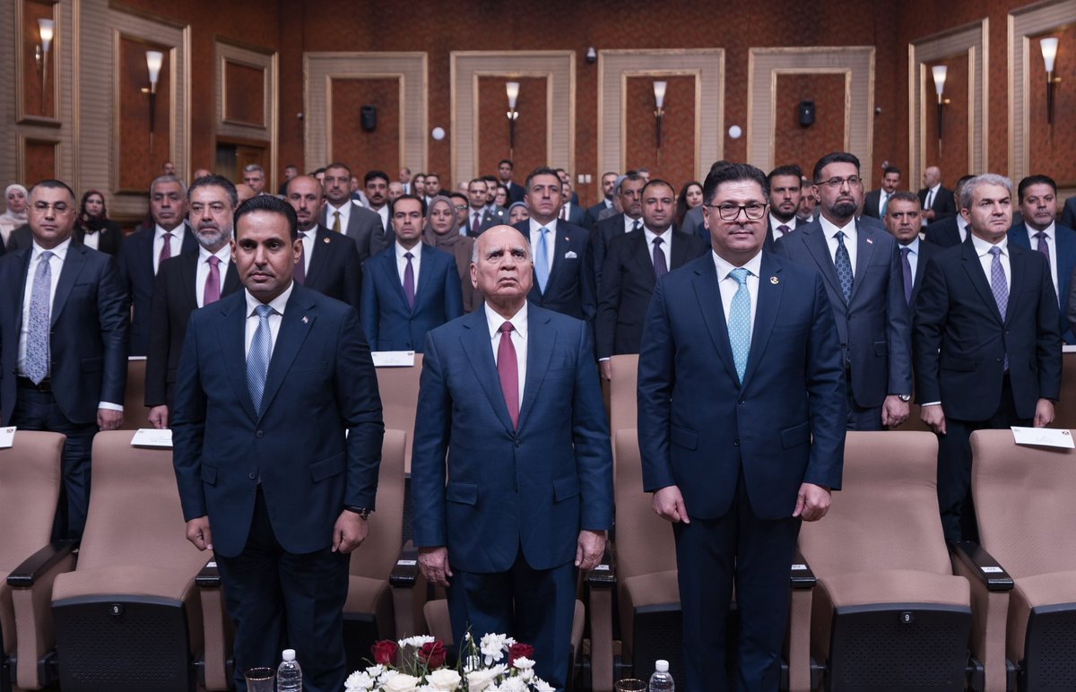 Iraqimofa's tweet photo. وزارة الخارجيّة تحتفل بالذكرى 53 لتأسيس معهد الخدمة الخارجيّة – وزارة الخارجية العراقية https://t.co/q5ctd85J02 https://t.co/ulSsvOJOz6