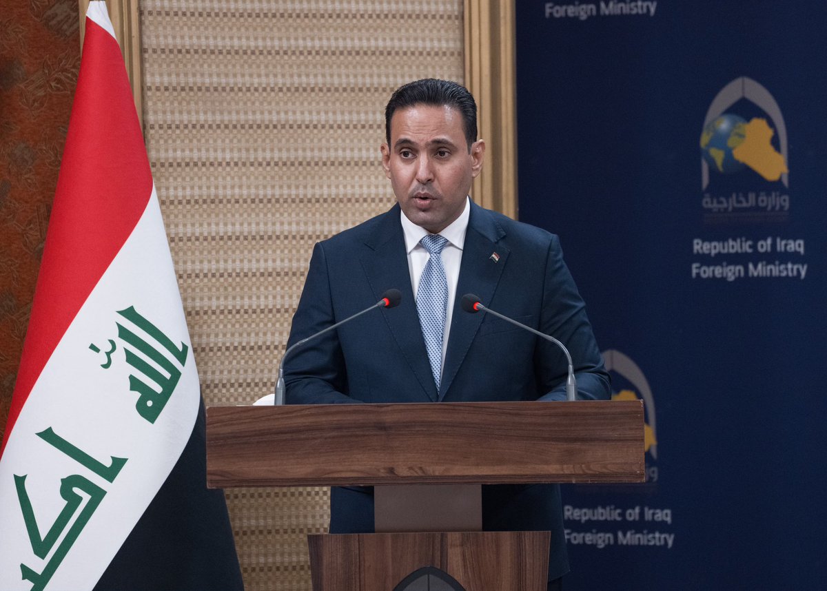 Iraqimofa's tweet photo. وزارة الخارجيّة تحتفل بالذكرى 53 لتأسيس معهد الخدمة الخارجيّة – وزارة الخارجية العراقية https://t.co/q5ctd85J02 https://t.co/ulSsvOJOz6