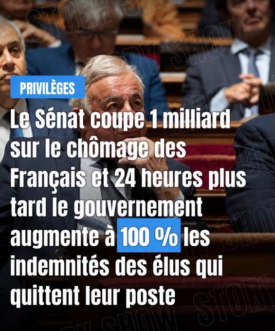 Forhalinton's tweet photo. Les Français galèrent, les politiques s'arrangent. Quand ils vous disent « faire des efforts », ils pensent toujours à ceux des autres. Scandaleux. https://t.co/BtHdlDsVO6