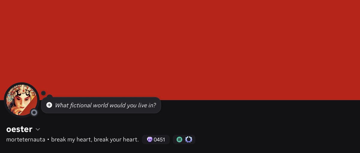 SeaSirenhearted's tweet photo. this account is still shadowbanned, and my alt got suspended. I’ll make another alt by chance if my appeal doesn’t go through, but here’s my disc in the meantime.

also, I have a personal/writer’s twit over at @MortEternauta https://t.co/cga6vfmF4M