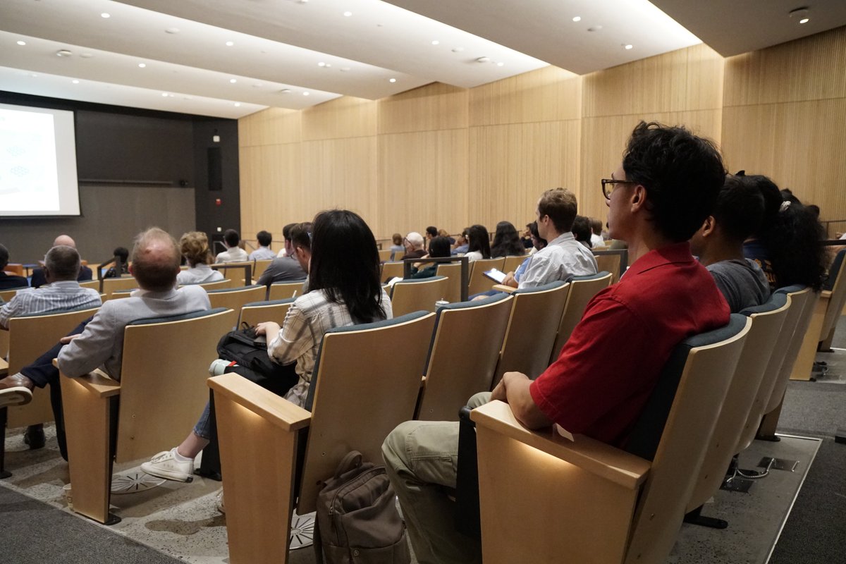 PrincetonMSE's tweet photo. Andrew Houck (@nanonoodle) &amp; @adusood present opening remarks at the inaugural “Princeton Symposium on Advances in Optics and Ultrafast Science,” welcoming participants from both academia and industry. 

See more about the list of speakers &amp; event agenda : https://t.co/e9eUvNmMfT https://t.co/jtrKoNQaw8