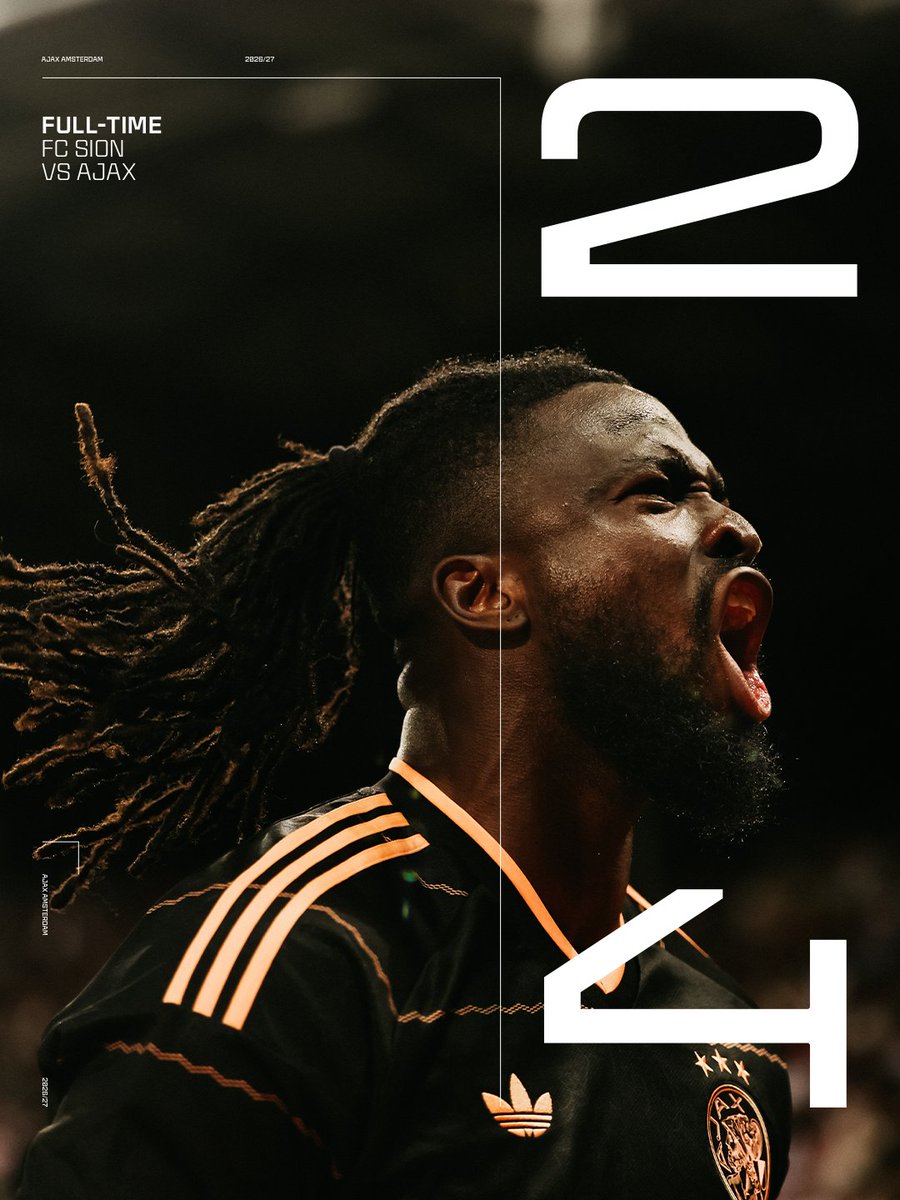 AFCAjax's tweet photo. Win for Ajax in Sion! https://t.co/fCfh12GsQJ