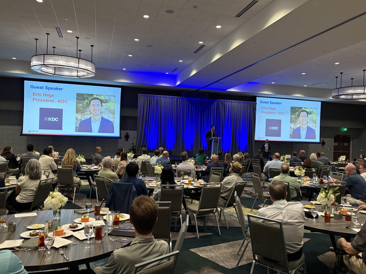 KDC_Development's tweet photo. Allen continues to build incredible momentum, and KDC is excited to be part of what’s next.

KDC President Eric Hage joined the Allen EDC to discuss One Bethany North, our partnership with Pillar Commercial and the opportunities ahead for Allen. https://t.co/U4Y7SkLLoM