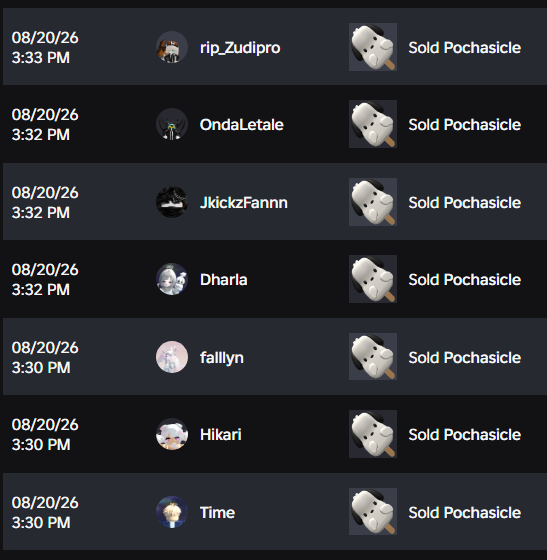 ClearRBX's tweet photo. Congrats to everyone who got one from the launcher! 🎉

Btw, Pochasicle has been restocked

#Roblox #RobloxUGC #FreeUGC #FlexUGC https://t.co/4f7tryuo2b