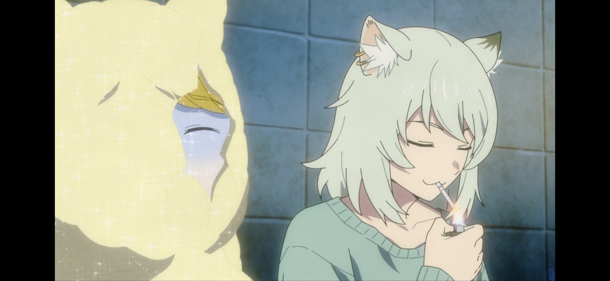 『ヤニねこ』第8話「ニャーたちも師走は走るにゃ」感想｜サンタへの手紙は裏にもう一行ある反応画像12