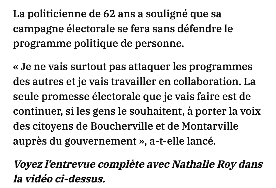 frankdedomiseur's tweet photo. Un des trucs les plus lunaires que j’ai entendus depuis longtemps. Le poste de président n’est pas électif : elle est choisie par les députés. Donc forcément, elle se présente comme une caquiste et doit défendre le programme. Dans quel monde vit Nathalie Roy ? https://t.co/2IQuI8owWZ