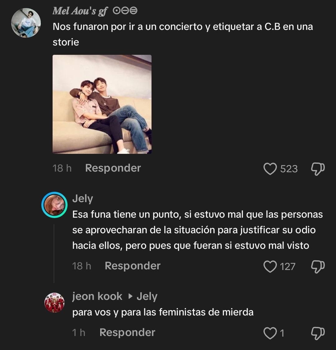 jrmryxy's tweet photo. Por mas q les expliquen estas estúpida s no entienden y se aferran en insultar el feminismo que les dio la oportunidad de hoy opinar https://t.co/yT0Loj0bJX