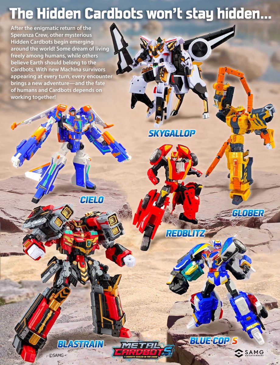 MetalCardbot_US's tweet photo. Metal Cardbot Season 2 is on the way!

Agabyss Distribution and SAMG are happy to announce that there are not one, but two new waves of Metal Cardbot about to hit the United States! https://t.co/KUeV5WdFTZ