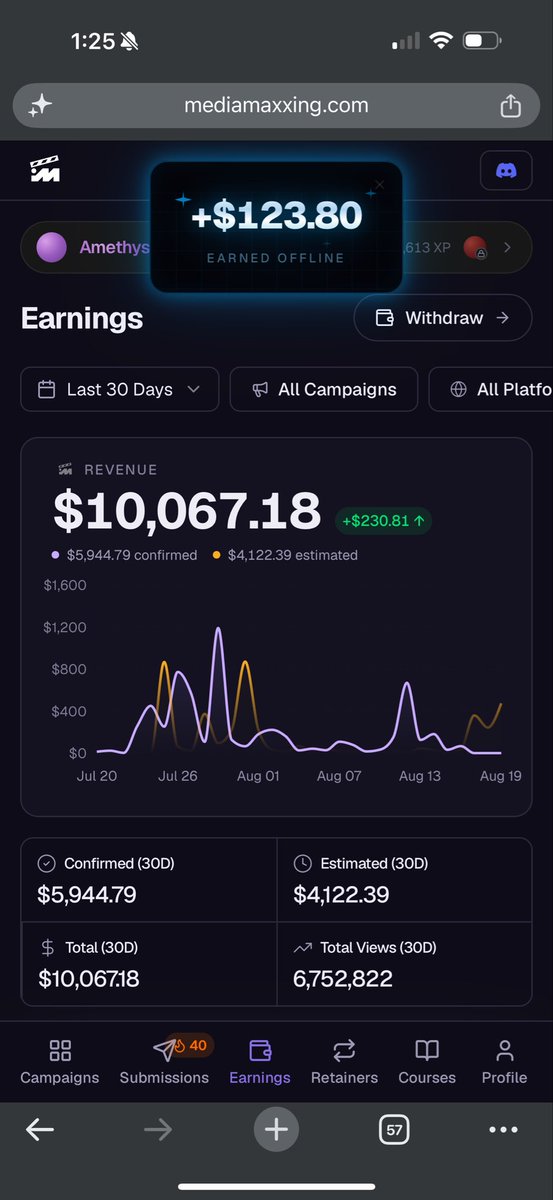 JoshuaDeutsch_'s tweet photo. EASIEST WAY I MAKE $20K A MONTH

I started UGC 3 months ago
And things just got insane

I realized after scaling 4 creators
And 1 to $10k/mo
I could monetize my knowledge

I recently started a discord where I help creators start and find campaigns

Comment DM for some guidance https://t.co/cvDGqBnoUG