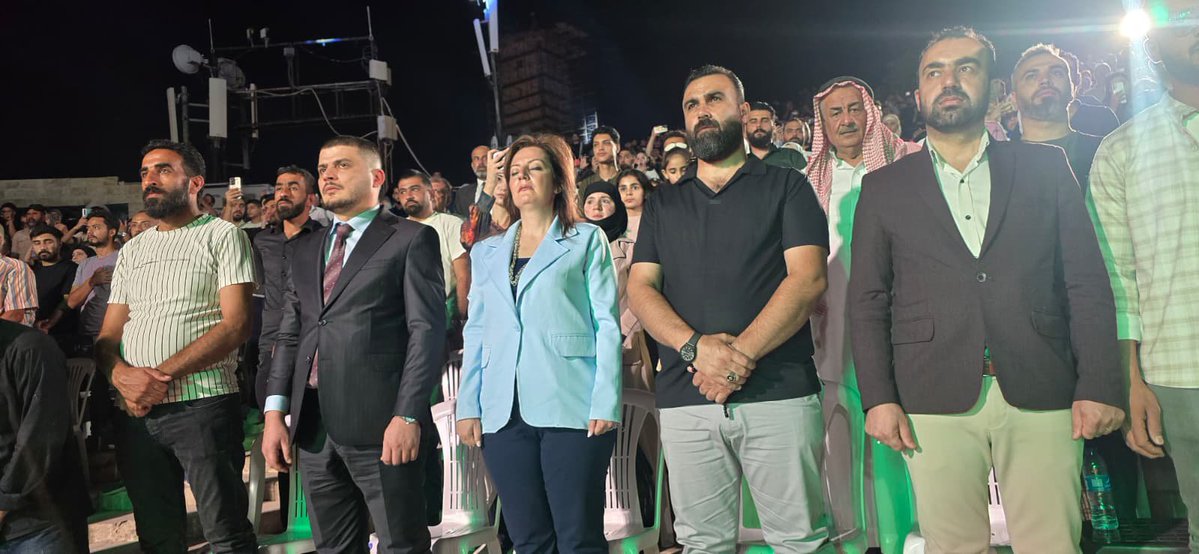 Turkmengundemi's tweet photo. Halep Kalesi’nde düzenlenen kültür gecesi programı gerçekleştirildi.

Programa, Halep Türkmen Milletvekilimiz Mehid İsa, Halep Valisi ve Kültür Bakan Yardımcısı’nın yanı sıra çok sayıda davetli katıldı. https://t.co/rBxfOABFwT