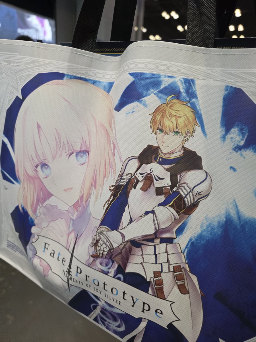 serventarcher's tweet photo. I got a cool bag 🤩 #animenyc2026 https://t.co/XIemv15bf3