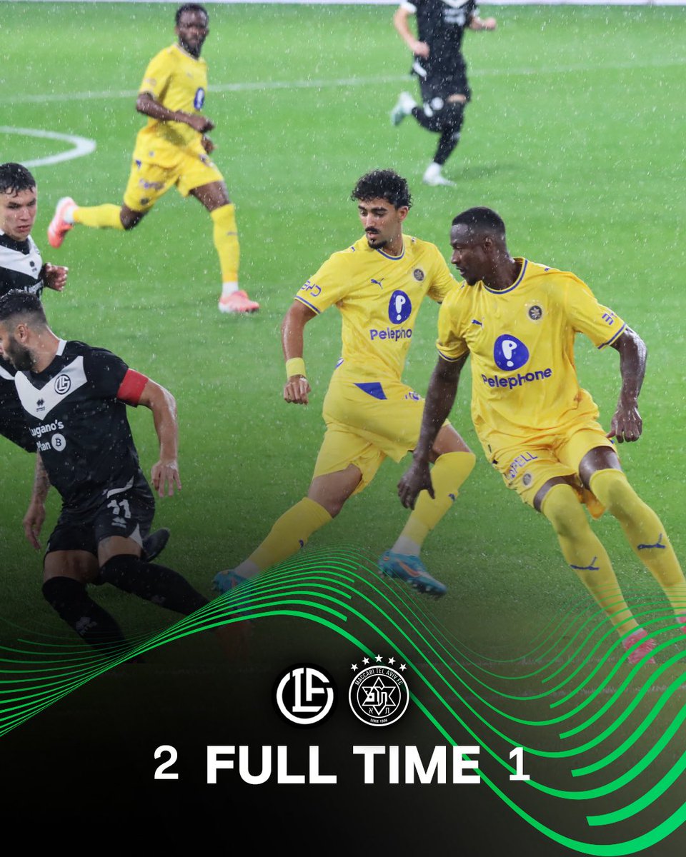 MaccabiTLVFC's tweet photo. סיום בלוגאנו 🟨 https://t.co/D0eXabWYfE