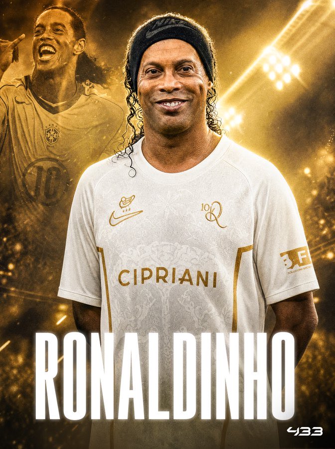 markettendecia's tweet photo. 😱⚽️ 𝐑𝐎𝐍𝐀𝐋𝐃𝐈𝐍𝐇𝐎 𝐑𝐄𝐆𝐑𝐄𝐒𝐀 𝐃𝐄 𝐒𝐔 𝐉𝐔𝐁𝐈𝐋𝐀𝐂𝐈𝐎𝐍 🤯

El brasileño ha aterrizado en Italia como nuevo fichaje del equipo italiano de Serie C Ravenna, 11 años después de su retiro. 🤔 https://t.co/qnwyr5BBYa