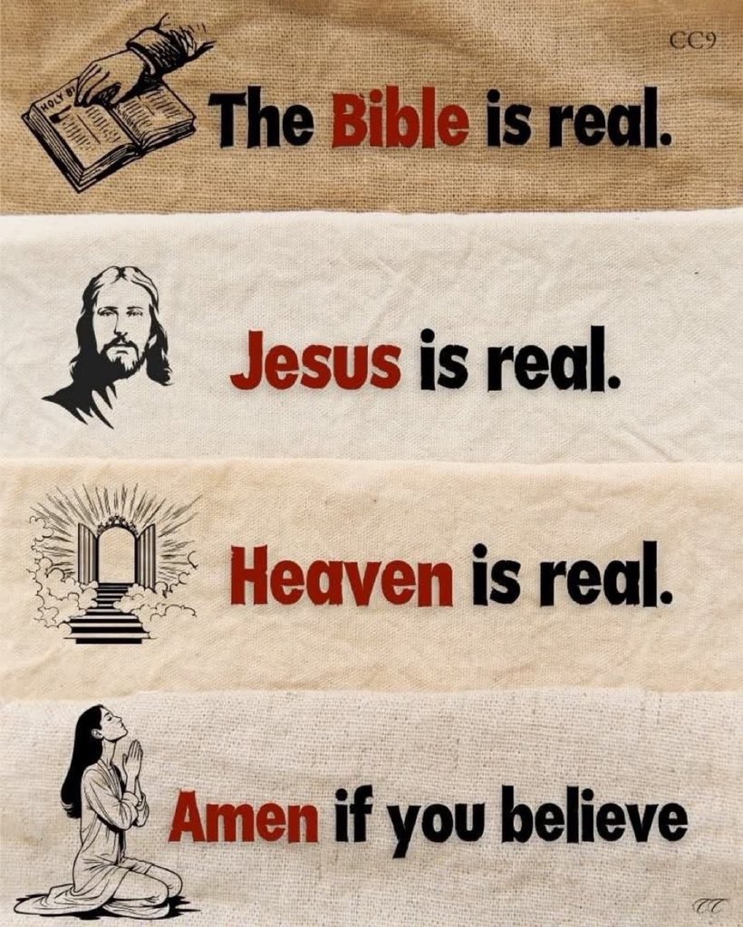 JesusisChristX's tweet photo. Indeed Jesus is real !! “Amen” https://t.co/KdFm45EX1p