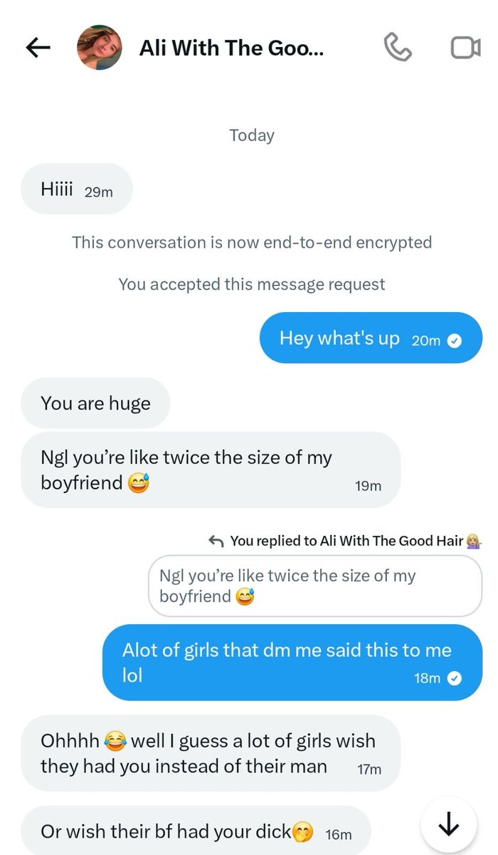 ViscountBrax's tweet photo. @bunniesandcrack I literally have women wanting to meet up with me just off Twitter lmao. When you have big dick you can do anything https://t.co/EDAa0g00DA