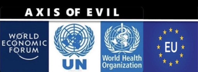 An89390Anglo's tweet photo. @brendafactor2 @Megatron_ron Yeah he is, but for good reason, because Trump &amp; his govt are at war with the globalist new world order &amp; their puppet govts in Europe, UK &amp; Canada destroying their nations from within. 

Trump is dismantling the globalist axis of evil, including their military arm NATO. https://t.co/ioxL4a3s5g