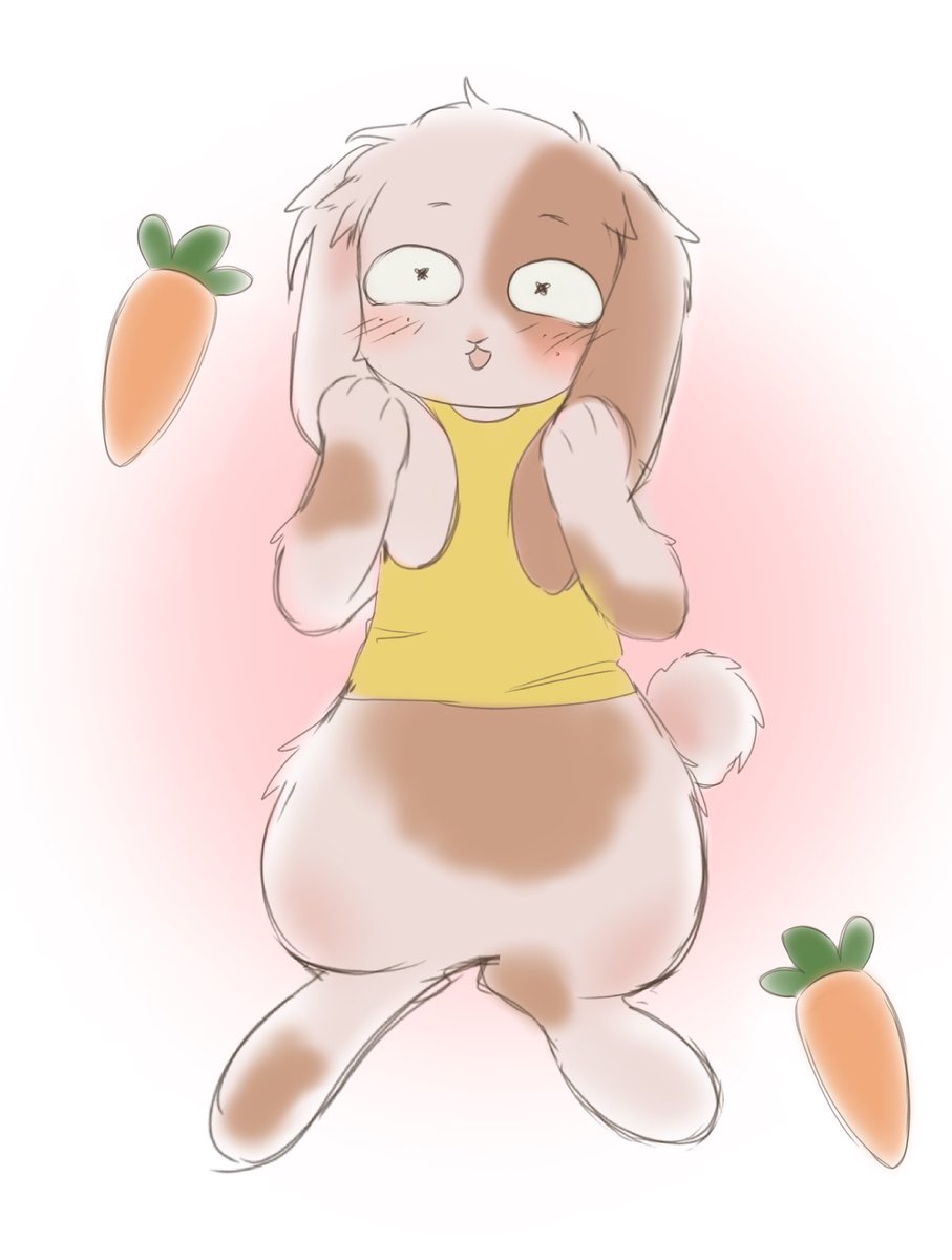 rawrmboo's tweet photo. 🐰🥕 https://t.co/e9L94vv3bz