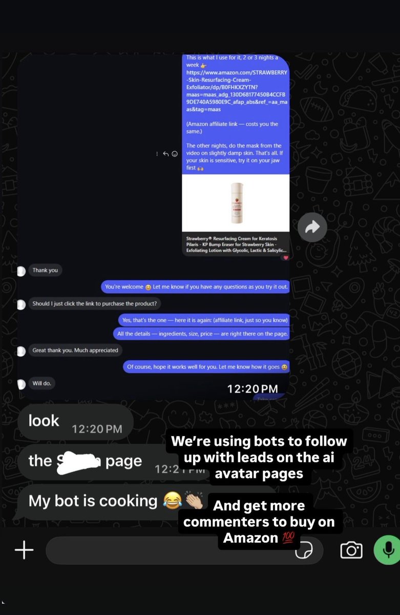 maverickecom's tweet photo. From 0 to hundreds of ai videos 

Tens of Millions of views 

2.5 weeks

Tens of thousands of $$$ in tracked revenue 

Dm ai bot making sure viewers don’t  leave IG before buying the item on Amazon 

Hundreds of ai ad creatives ready to load into meta

We are SCALING https://t.co/HJOMTGxjUR