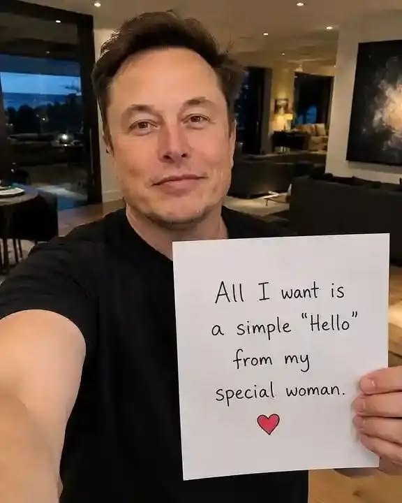 captured_scenes's tweet photo. ❓❤️ If Elon asked for just one “Hello,” would you send it?

🅰️ Of Course ❤️ 
🅱️ In A Heartbeat 💕 
🅲️ Maybe Someday 😊 
🅳️ I’d Stay Quiet 🤫 https://t.co/lE3ZZhBgbV