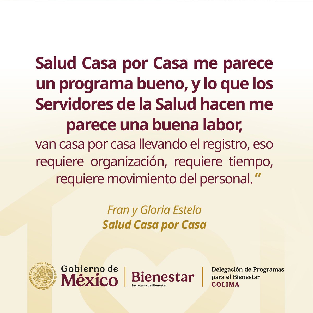ColimaBienestar's tweet photo. Con #SaludCasaPorCasa llevamos atención médica, gratuita y periódica, al hogar de las personas con discapacidad.

#ConstruyendoBienestar https://t.co/lKHj0SqLAI