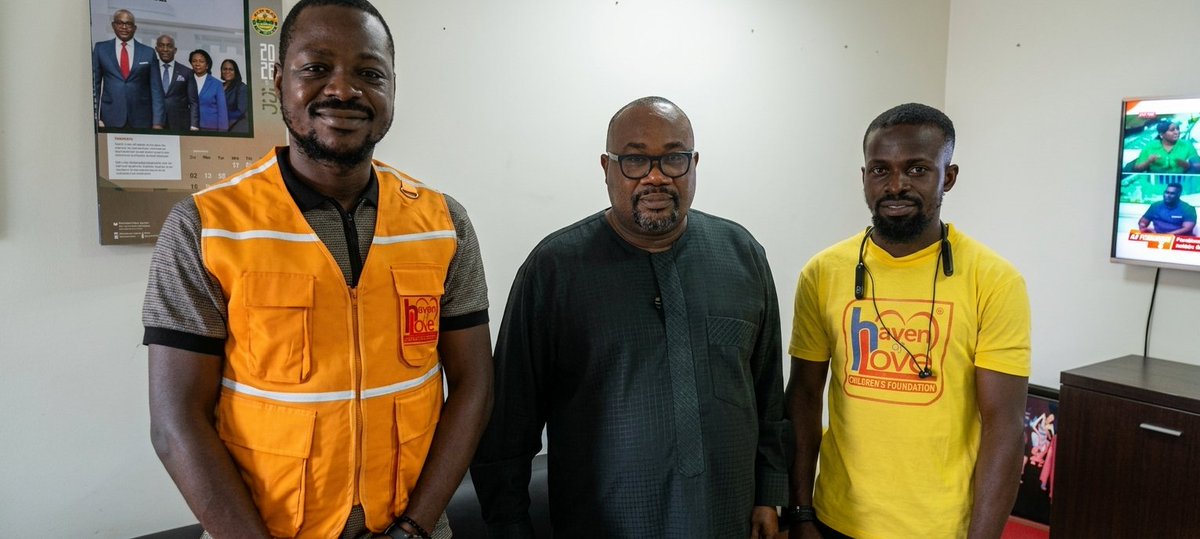 Holfoundation1's tweet photo. Strengthening Partnerships for Community Health

The Founder &amp; CEO, Samuel Nana-Bekai Djirackor, and Public Relations Officer, Victor Awini Ayeebo, of Haven of Love Children’s Foundation, paid a courtesy visit to the Member of Parliament for Nabdam Constituency https://t.co/VJngUuvSHL