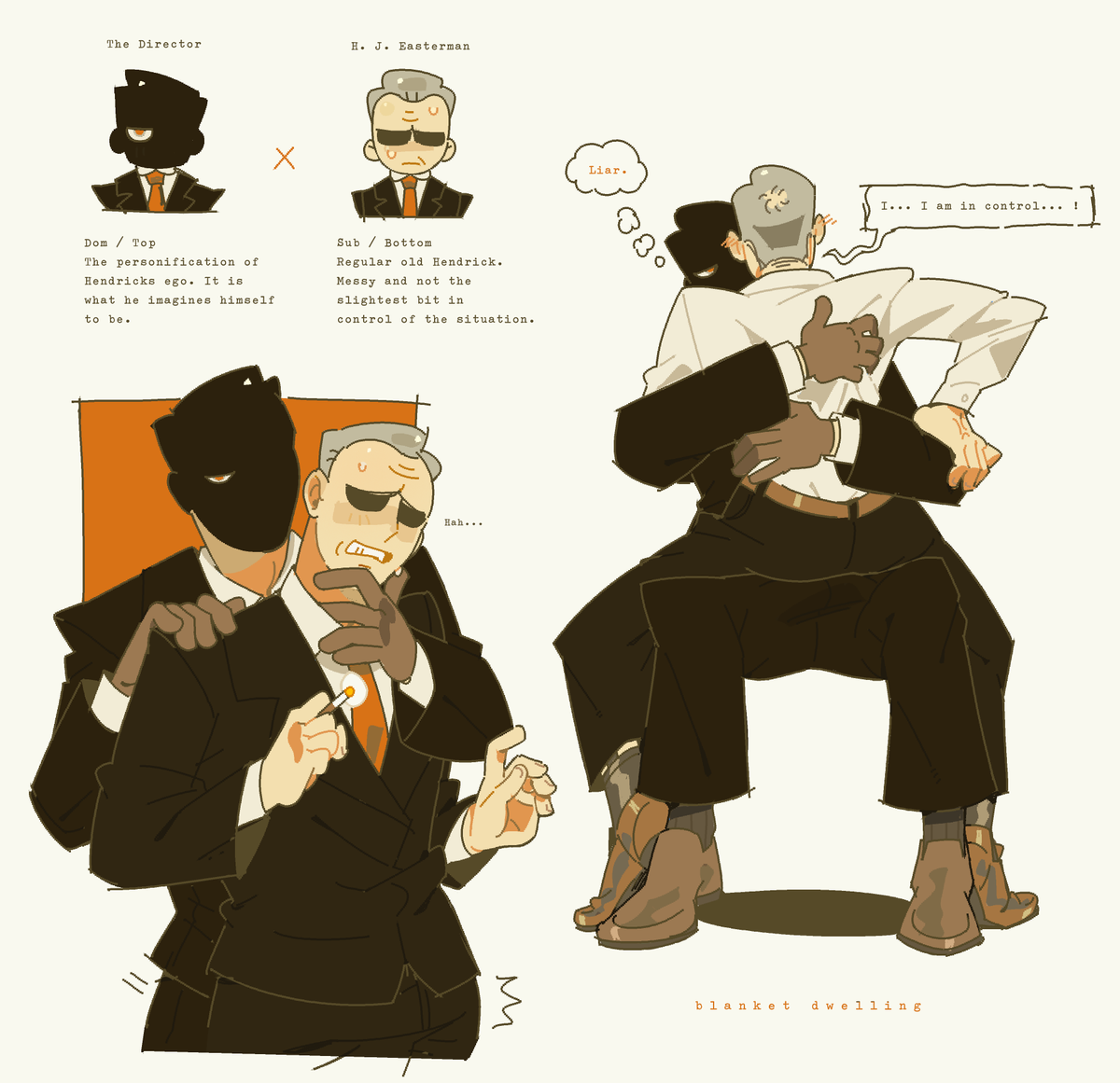 blanketdwelling's tweet photo. The promised Easterman selfcest. You like? 😏 He can't even control himself. https://t.co/sUhbmHX3qX
