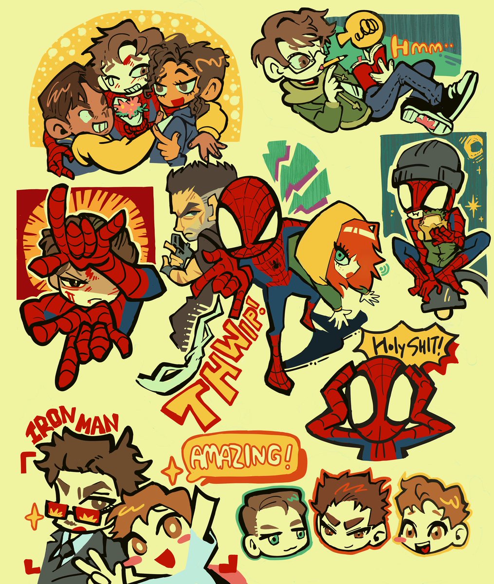 So_siize's tweet photo. Friendly neighborhood #spiderman https://t.co/8mwAOIKwgC
