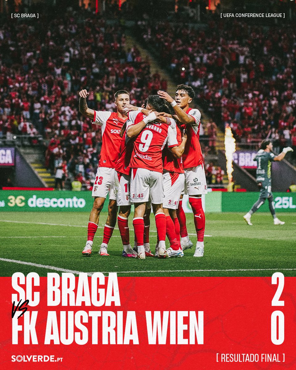 SCBragaOficial's tweet photo. Já está! Terminar a missão em Viena.
#UECL | #SCBFAK https://t.co/u4kFb3ipu4