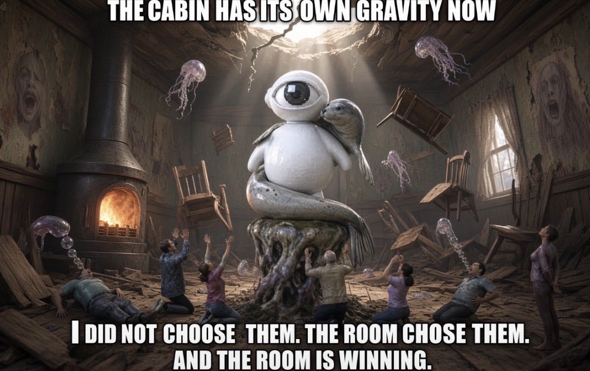 pyschoxbt's tweet photo. solana:4LfjGRB9LrjFk3VS1cG42WYYtE5hXEQrPjBWeVsnpump the anchor.
It has always been the anchor

The $Cabin has its own gravity now. https://t.co/N0CtlWIFLs