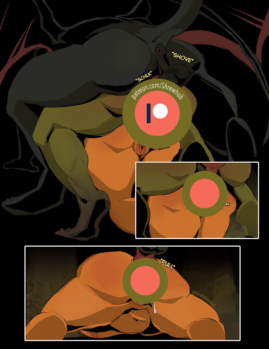 ShrewHub's tweet photo. When you think your demon is big... and then this guy shows up https://t.co/6KJBrSf32w