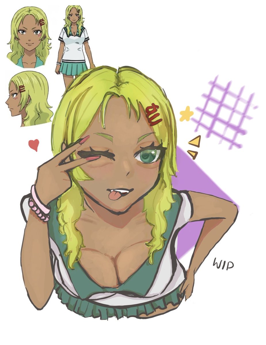 Fufuline's tweet photo. Aiura Mikoto wip
#saikik #saikikusuo https://t.co/yvZTiaGadp