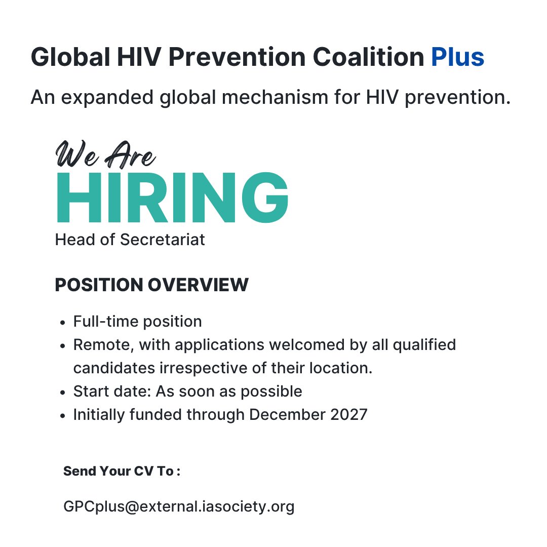 GPCoalitionplus's tweet photo. GPC is Transitioning into GPC+. 

This transition introduces a more sustainable, responsive model for coordinating primary prevention.

As part of the transition to GPC+, we are recruiting a Head of the GPC+ Secretariat.

Apply here 👉https://t.co/ZoOU6gFrPP https://t.co/hPbr1z7MyV