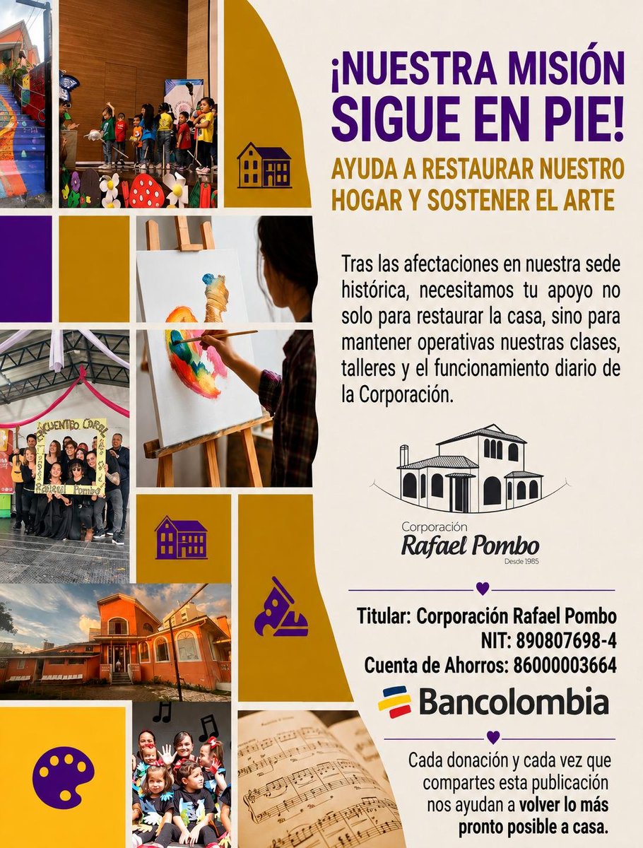 mambre61's tweet photo. Corporación Rafael Pombo
Manizales. https://t.co/276cPXDi15