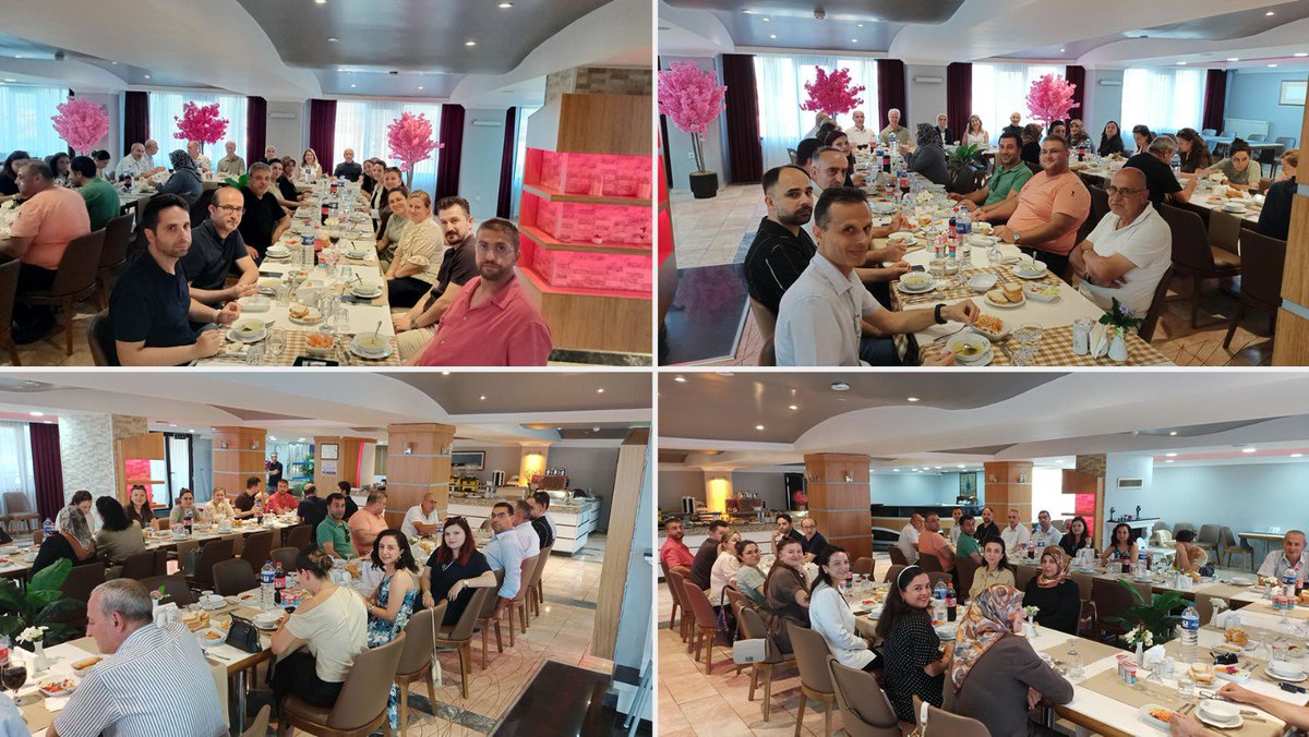 yalova_nvi's tweet photo. Kurumumuzda uzun yıllar özveriyle çalışan değerli mesai arkadaşımız Çınarcık İlçe Nüfus Müdürü Emine Süheyla ORTAÇ'ın emekli olması nedeniyle veda yemeğinde bir araya geldik. Sunmuş olduğu katkılar için kendisine teşekkür eder, emeklilik hayatında sağlık ve mutluluk dileriz. https://t.co/vnBoGBC6pc