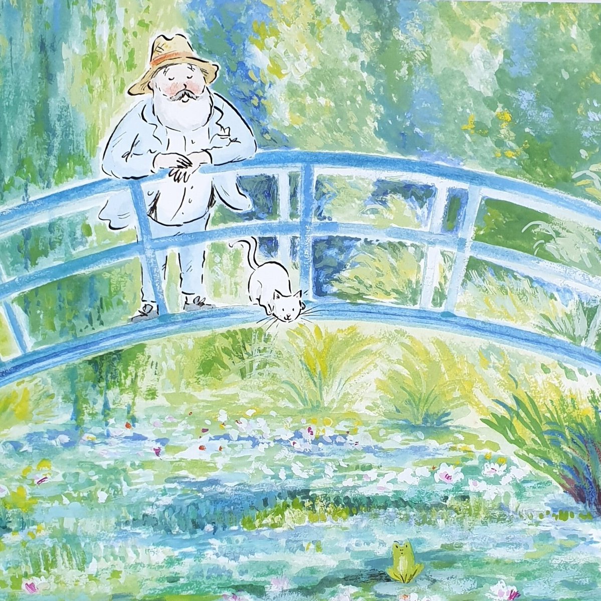 marysia_cc's tweet photo. Monet's Cat'  by Lily Murray and Becky Cameron  (illustrations)
good morning https://t.co/3Flm2NK9N9