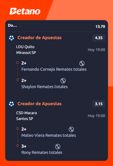 elnovach's tweet photo. REMATES DUPLA de COPAS  🎯 🏆

Combinada de remates para dos de los partidos de las 19:00hs. Por el piso la mayoria de cuotas, de lo mas rescatable que habia.

CUOTA 13 💣 https://t.co/A5YQqKDVle