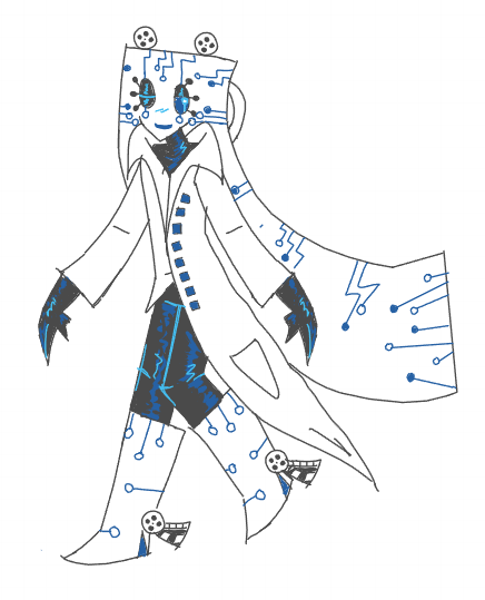 ceru134n's tweet photo. drew them in fox whiteboard :3 #oc #art https://t.co/07tfzr1SaY