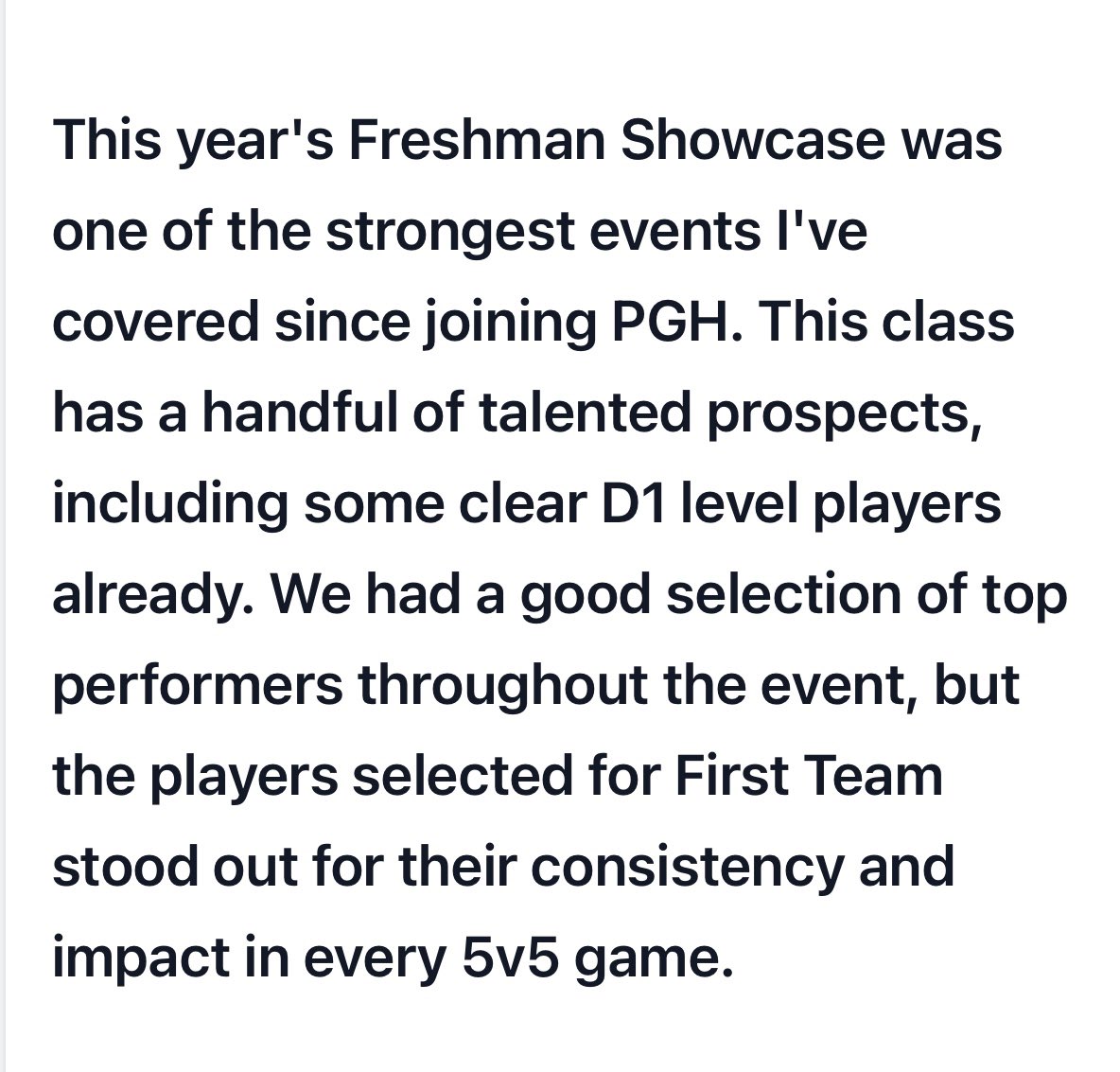 Addison_M_Brown's tweet photo. Thank you to Prep Girls Hoops for naming me to the Freshmen First Team Showcase Standouts at the Illinois Freshmen Showcase 🩵🏀🤍! Congratulations to my teammates and friends as well! @PrepGirlsHoops @PGHIllinois @CoachEvanBell @owensiebring @pgh_lisa https://t.co/cZ80qVKZsK