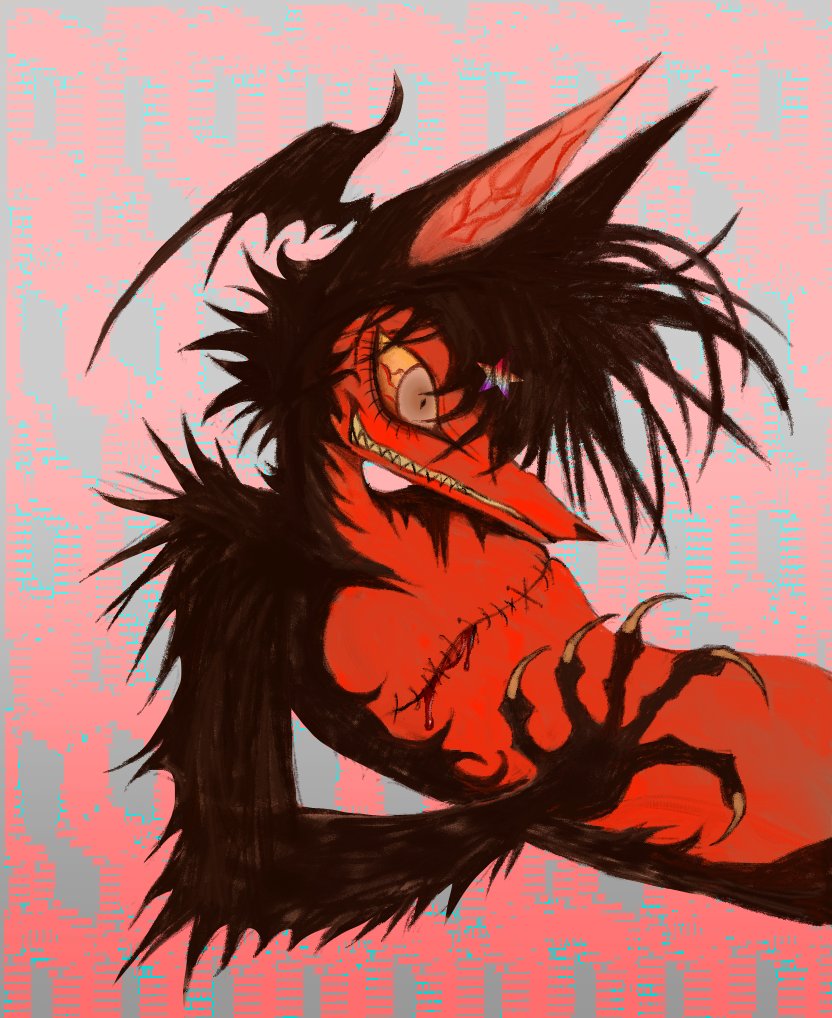 calciumcortex's tweet photo. My fugly ass fursona https://t.co/O2ZenMwKHc