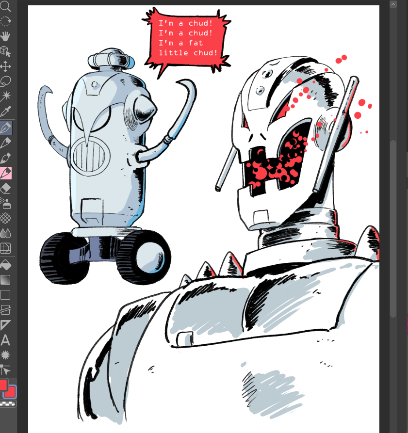 wanderjegson's tweet photo. Dozens and dozens of Ultron designs but my favorites are always the ones that have a bunch of dots on it's mouth https://t.co/ioLFGOOoQa